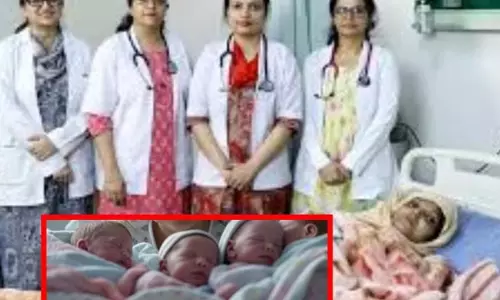 नॉर्मल डिलीवरी से महिला ने चार बच्चों को दिया जन्म, डॉक्टर भी हुए हैरान