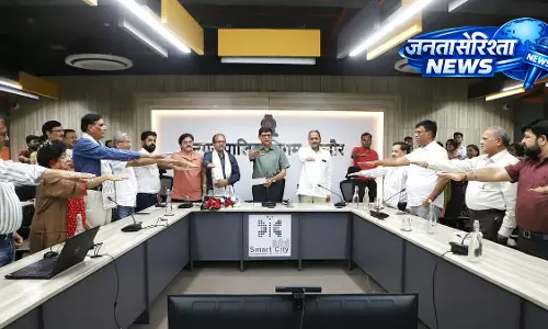 Indore : स्वच्छता संवाद, शहर के विकास पर चर्चा Indore : स्वच्छता संवाद, शहर के विकास पर चर्चा