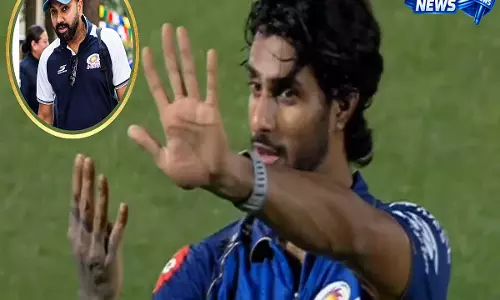 PBKS vs MI IPL 2026: तिलक वर्मा ने हाथों से 45 बनाकर रोहित शर्मा को दी श्रद्धांजलि - वीडियो