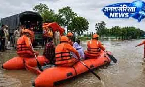 Haryana: 13 जिलों में बाढ़ मॉक ड्रिल हुई Haryana: 13 जिलों में बाढ़ मॉक ड्रिल हुई