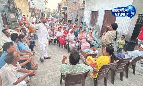 Yamunanagar के निवासियों ने मेयर के सामने खराब ड्रेनेज का मुद्दा उठाया