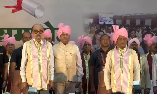 कृषि विश्वविद्यालय के 11वां दीक्षांत समारोह में शामिल हुए CM साय और राज्यपाल डेका कृषि विश्वविद्यालय के 11वां दीक्षांत समारोह में शामिल हुए CM साय और राज्यपाल डेका