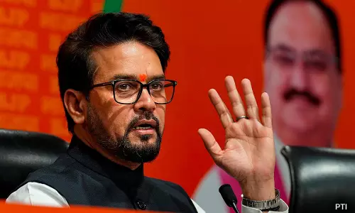 Dharamshala: कांग्रेस पर भ्रम फैलाने का आरोप, अनुराग ठाकुर का बयान