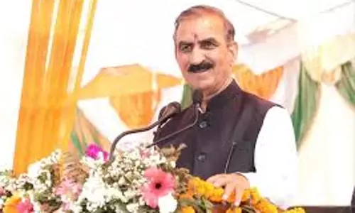Dharamshala: मुख्यमंत्री खविंदर सिंह सुक्खू ने बताया धर्मशाला में विकास तेज