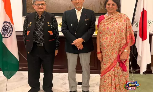 भारत में जापान के राजदूत ने NITI आयोग के उपाध्यक्ष सुमन बेरी के लिए विदाई समारोह आयोजित किया भारत में जापान के राजदूत ने NITI आयोग के उपाध्यक्ष सुमन बेरी के लिए विदाई समारोह आयोजित किया
