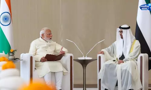 अबू धाबी में भावुक विदाई, UAE राष्ट्रपति ने पीएम मोदी को एयरपोर्ट पर किया विदा