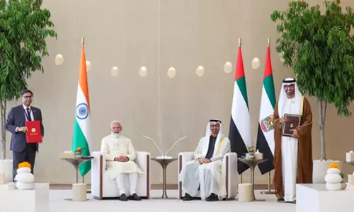 पीएम मोदी के दौरे से भारत-यूएई के रिश्तों को मिली नई मजबूती, ऊर्जा सुरक्षा को बड़ा फायदा : एमईए पीएम मोदी के दौरे से भारत-यूएई के रिश्तों को मिली नई मजबूती, ऊर्जा सुरक्षा को बड़ा फायदा : एमईए