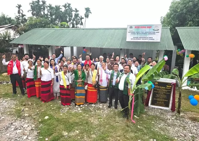 Arunachal: मेबो में नाबार्ड ग्रामीण हाट का उद्घाटन