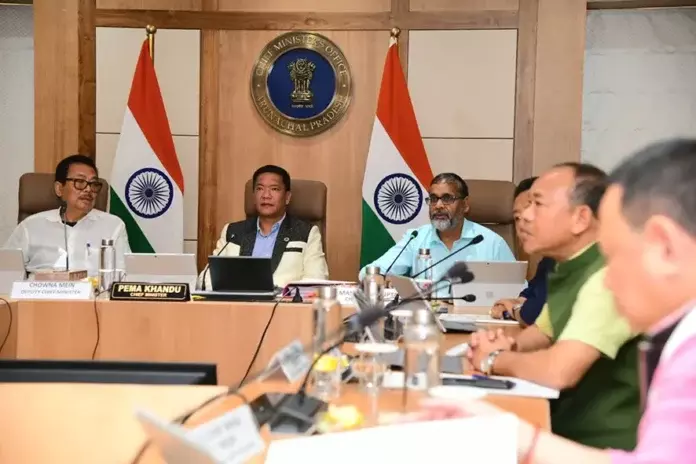 Arunachal: कैबिनेट ने एंटी-पेपर लीक नियमों, ILP सुधारों और बचत के उपायों को मंजूरी दी Arunachal: कैबिनेट ने एंटी-पेपर लीक नियमों, ILP सुधारों और बचत के उपायों को मंजूरी दी