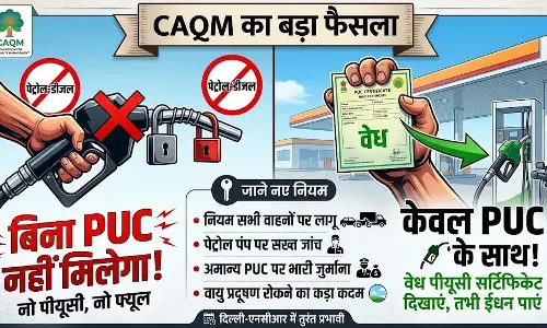 PUC खत्म तो गाड़ी भी बंद! बिना सर्टिफिकेट नहीं मिलेगा पेट्रोल-डीजल PUC खत्म तो गाड़ी भी बंद! बिना सर्टिफिकेट नहीं मिलेगा पेट्रोल-डीजल