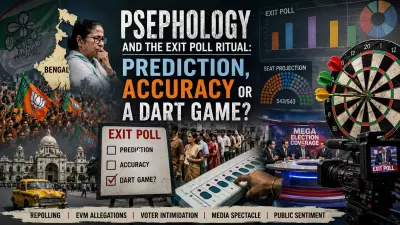 सेफोलॉजी और एग्जिट पोल की रस्म: भविष्यवाणी या डार्ट्स का खेल? सेफोलॉजी और एग्जिट पोल की रस्म: भविष्यवाणी या डार्ट्स का खेल?