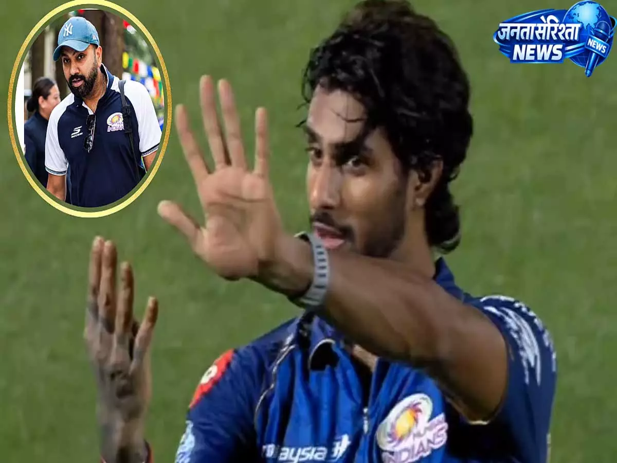 PBKS vs MI IPL 2026: तिलक वर्मा ने हाथों से 45 बनाकर रोहित शर्मा को दी श्रद्धांजलि - वीडियो PBKS vs MI IPL 2026: तिलक वर्मा ने हाथों से 45 बनाकर रोहित शर्मा को दी श्रद्धांजलि - वीडियो