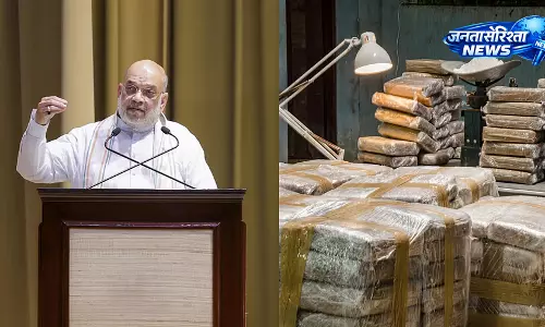 मोदी सरकार ड्रग्स के खिलाफ सख्त, कैप्टागन की ₹182 करोड़ की खेप जब्त : Amit Shah मोदी सरकार ड्रग्स के खिलाफ सख्त, कैप्टागन की ₹182 करोड़ की खेप जब्त : Amit Shah