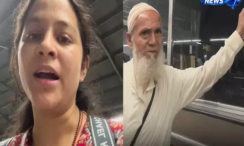 दिल्ली में मेट्रो लिफ्ट विवाद, महिला ने बुजुर्ग मुस्लिम व्यक्ति पर लगाए पेशाब करने के आरोप