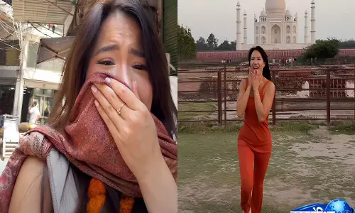 उत्तर भारत यात्रा अनुभव: सिंगापुर महिला ने पुरुषों की घूरती निगाहें और गंदगी की शिकायत उत्तर भारत यात्रा अनुभव: सिंगापुर महिला ने पुरुषों की घूरती निगाहें और गंदगी की शिकायत