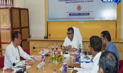 Tripura: सभी सभाधिपति ऑफिस इस महीने से सोलर एनर्जी पर होंगे – मंत्री ने किया एलान Tripura: सभी सभाधिपति ऑफिस इस महीने से सोलर एनर्जी पर होंगे – मंत्री ने किया एलान