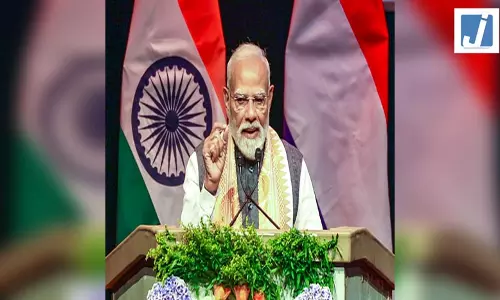 भारत अवसरों की भूमि है, जो तकनीक और मानवता दोनों से प्रेरित है: प्रधानमंत्री मोदी भारत अवसरों की भूमि है, जो तकनीक और मानवता दोनों से प्रेरित है: प्रधानमंत्री मोदी
