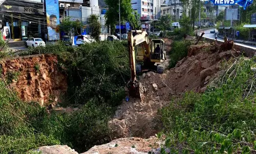 Hyderabad: केबीआर पार्क के आसपास फ्लाईओवर के लिए करीब 2,000 पेड़ काटे गए