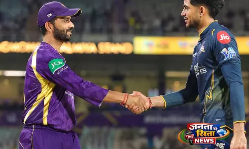 KKR vs GT LIVE: GT ने टॉस जीता, बॉलिंग का फैसला किया KKR vs GT LIVE: GT ने टॉस जीता, बॉलिंग का फैसला किया