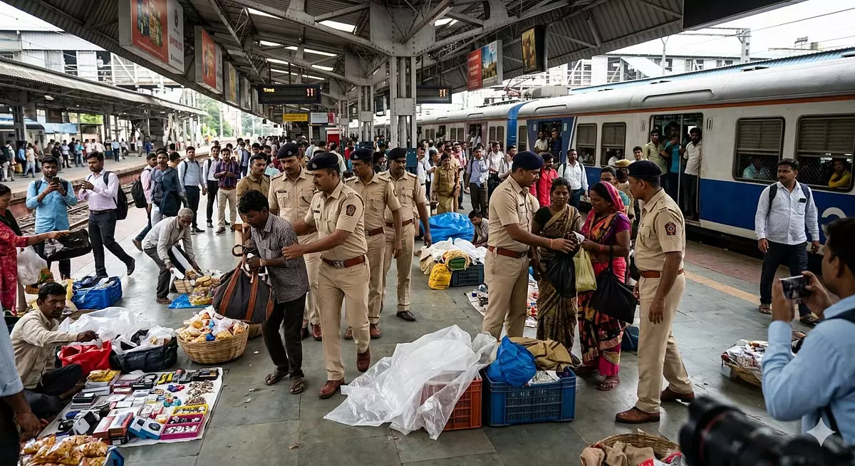 मुंबई में फुटपाथ कब्जा हटाने पर सख्ती, अवैध फेरीवालों के खिलाफ अभियान तेज: BMC कमिश्नर मुंबई में फुटपाथ कब्जा हटाने पर सख्ती, अवैध फेरीवालों के खिलाफ अभियान तेज: BMC कमिश्नर