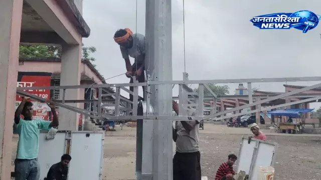 Jharkhand : सोलर हाई मास्ट लाइट से जिले की सड़कें होंगी रोशन Jharkhand : सोलर हाई मास्ट लाइट से जिले की सड़कें होंगी रोशन