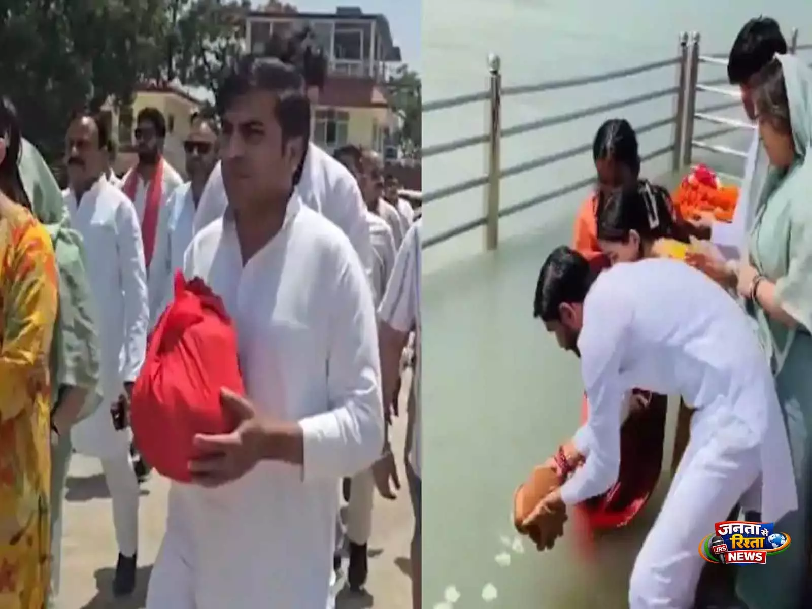 Prateek Yadav की अस्थियां हरिद्वार में गंगा में विसर्जित, परिवार और करीबी रहे मौजूद Prateek Yadav की अस्थियां हरिद्वार में गंगा में विसर्जित, परिवार और करीबी रहे मौजूद