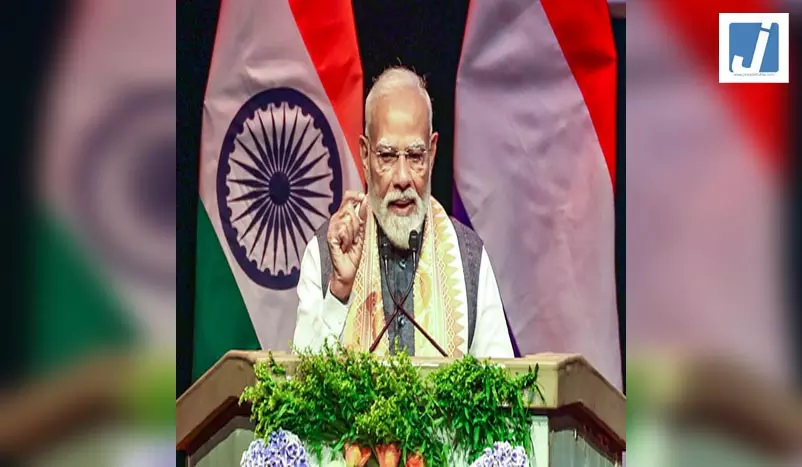 भारत अवसरों की भूमि है, जो तकनीक और मानवता दोनों से प्रेरित है: प्रधानमंत्री मोदी भारत अवसरों की भूमि है, जो तकनीक और मानवता दोनों से प्रेरित है: प्रधानमंत्री मोदी