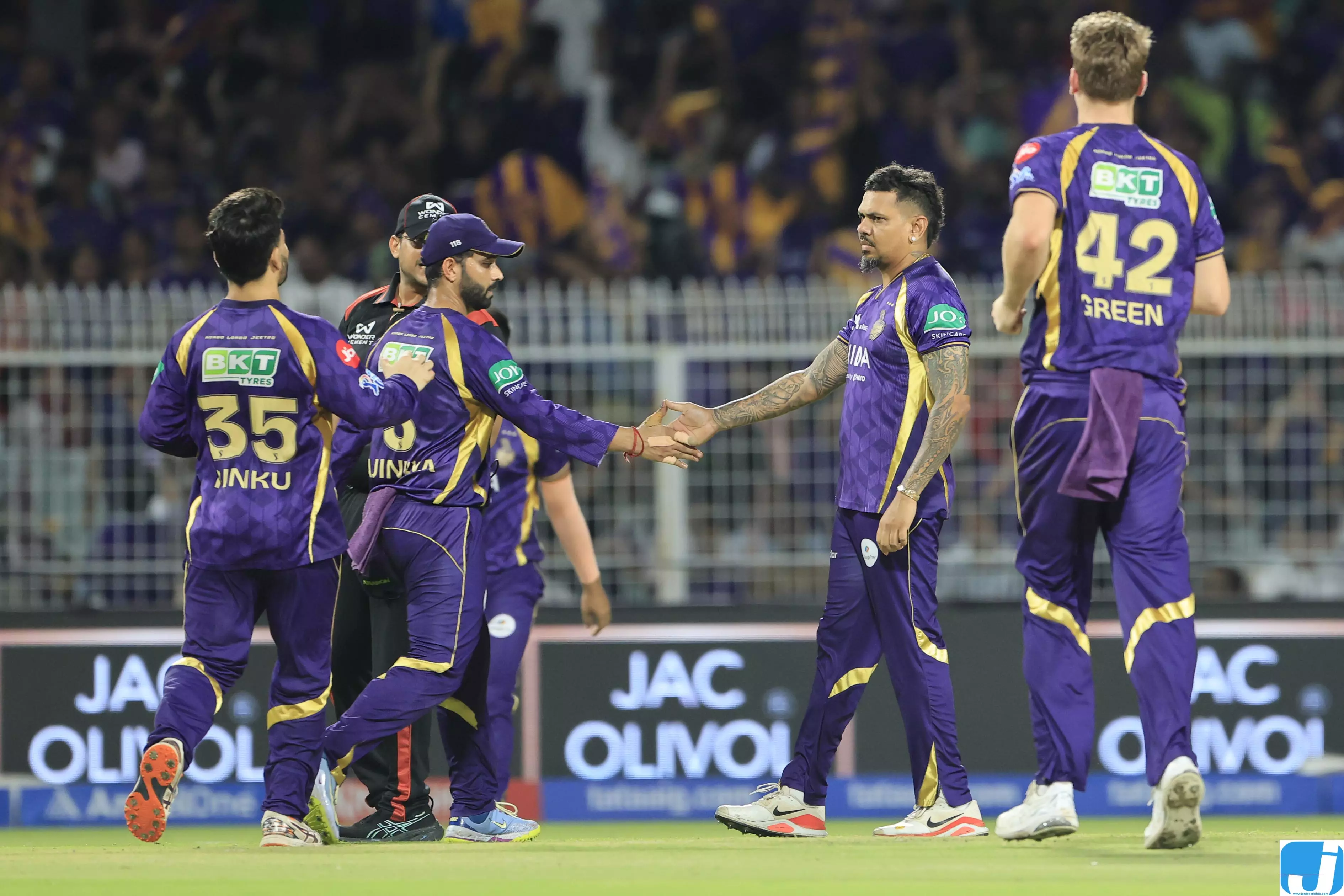 IPL 2026 KKR VS GT : KKR ने GT को 29 रन से हराया, 247/2 के जवाब में गुजरात 218/4 पर सिमटी IPL 2026 KKR VS GT : KKR ने GT को 29 रन से हराया, 247/2 के जवाब में गुजरात 218/4 पर सिमटी