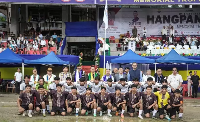 Arunachal: 9वें राज्य-स्तरीय हंगपन दादा फुटबॉल और वॉलीबॉल टूर्नामेंट शुरू हुए