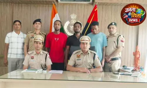 Gurugram: महिला बनकर ठगी के आरोप में 3 नाइजीरियाई गिरफ्तार