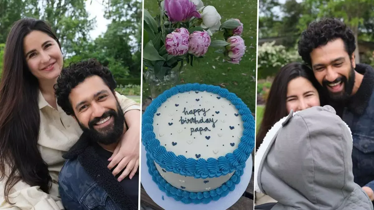 Vicky Kaushal ने कैटरीना और विहान के साथ मनाया अपना 38वां जन्मदिन