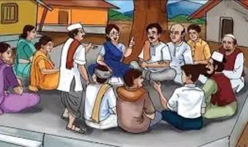 पत्नी से अलग शख्स को परेशान कर रहे समाज के दलाल, व्यापार भी हो गया चौपट