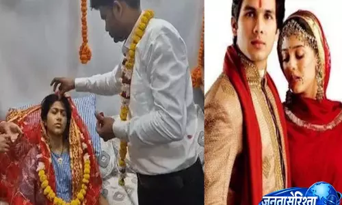 Kanpur की दुल्हन हल्दी फंक्शन में झुलसी, दूल्हे ने हॉस्पिटल में की शादी – VIDEO