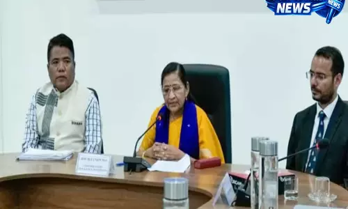 Union Minister ने मिजोरम में कल्याणकारी योजनाओं की समीक्षा, केंद्र के समावेशी विकास प्रयासों पर जोर Union Minister ने मिजोरम में कल्याणकारी योजनाओं की समीक्षा, केंद्र के समावेशी विकास प्रयासों पर जोर
