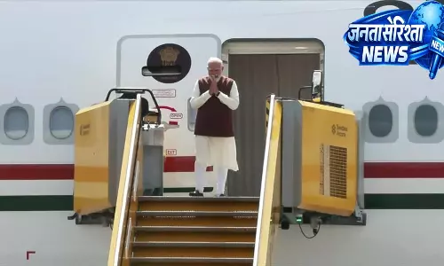BIG BREAKING: प्रधानमंत्री नरेंद्र मोदी गोथेनबर्ग पहुंचे
