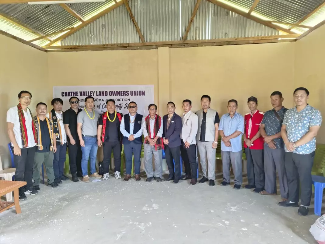 Nagaland: CVLOU कम्युनिटी हॉल का उद्घाटन