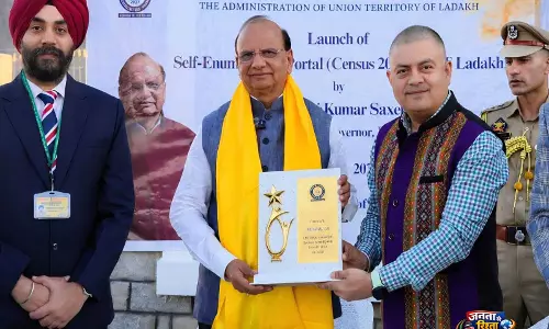 लद्दाख के LG ने जनगणना 2027 के लिए स्व-गणना पोर्टल लॉन्च किया लद्दाख के LG ने जनगणना 2027 के लिए स्व-गणना पोर्टल लॉन्च किया