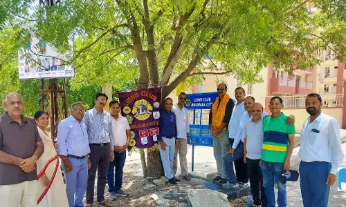 लायन्स क्लब भीलवाड़ा सिटी द्वारा एमजी हॉस्पिटल के द्वार पर ‘जल सरिता’ का शुभारंभ