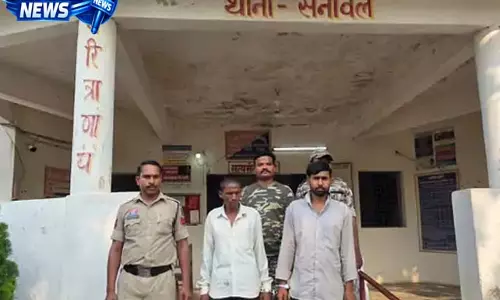 मवेशी तस्करी पर पुलिस की कार्रवाई, पांच बछड़ों के साथ दो आरोपी गिरफ्तार