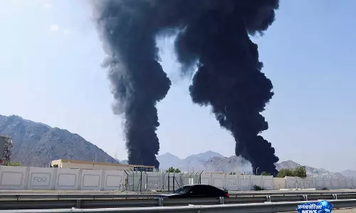 ड्रोन हमले में UAE के बराका परमाणु संयंत्र परिसर को निशाना बनाया गया, बिजली जनरेटर में लगी आग