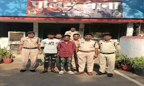 बिल्हा में वाहनों पर ईंट-पत्थर फेंकने वाले दो आरोपी गिरफ्तार