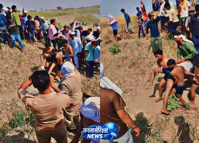 फतेहपुर रिंद नदी में बड़ा हादसा, नहाते समय 8 युवक डूबे, 4 की मौत फतेहपुर रिंद नदी में बड़ा हादसा, नहाते समय 8 युवक डूबे, 4 की मौत