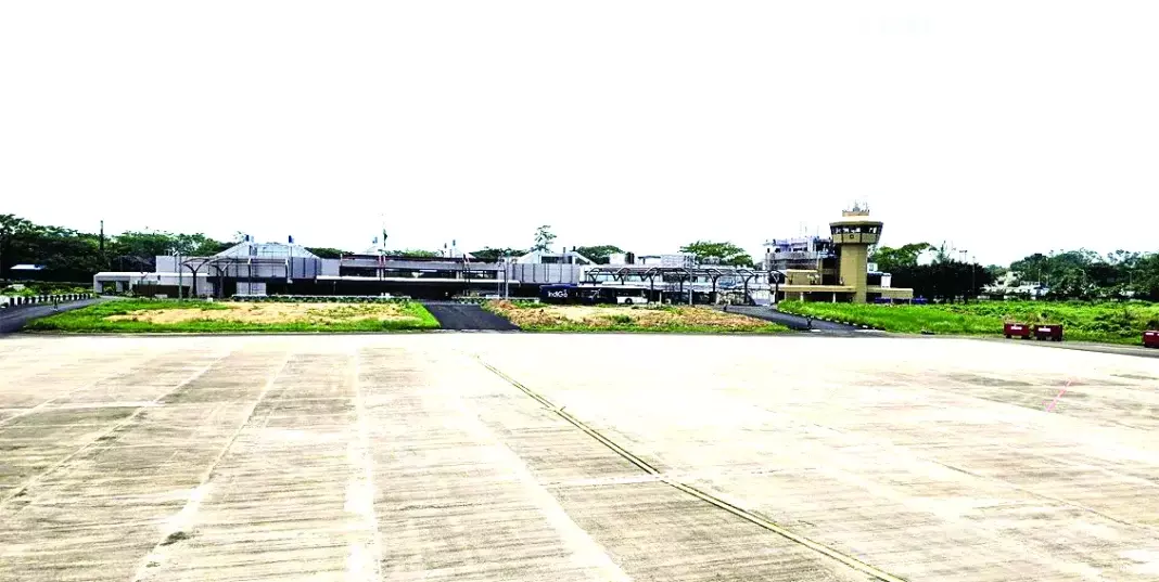 Nagaland: दीमापुर एयरपोर्ट के विस्तार पर ज़ोर, AAI की टीम जल्द ही साइट का सर्वे करेगी Nagaland: दीमापुर एयरपोर्ट के विस्तार पर ज़ोर, AAI की टीम जल्द ही साइट का सर्वे करेगी