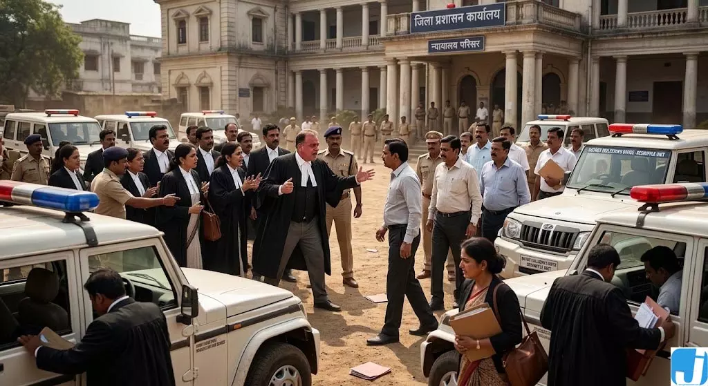 अधिवक्ता से तीखी बहस के बाद, बड़ा प्रशासनिक फेरबदल अधिवक्ता से तीखी बहस के बाद, बड़ा प्रशासनिक फेरबदल