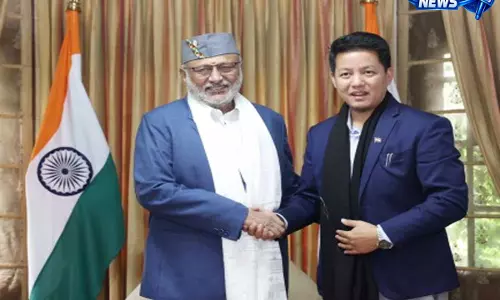Sikkim: उपराष्ट्रपति से मुलाकात में इंद्र हंग सुब्बा ने उठाए राज्य के महत्वपूर्ण मुद्दे
