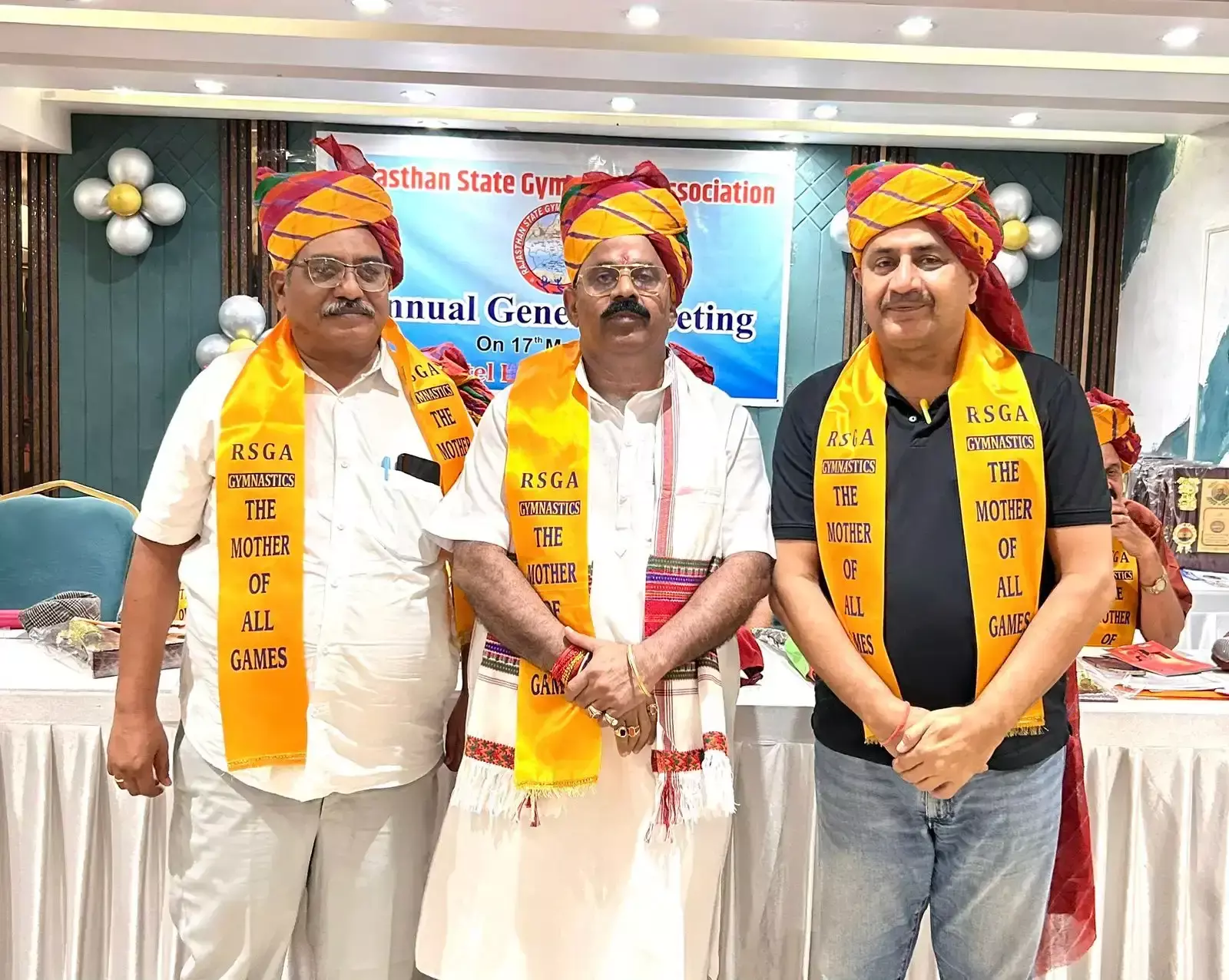 Bikaner: चैन सिंह राठौड़ ने संभाली राजस्थान जिम्नास्टिक्स संघ की कमान Bikaner: चैन सिंह राठौड़ ने संभाली राजस्थान जिम्नास्टिक्स संघ की कमान