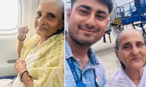 Chandigarh पोते का सरप्राइज: 84 साल बाद पहली उड़ान पूरी हुई