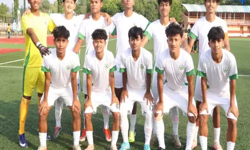 U-20 Nationals: मेघालय क्वार्टर-फाइनल में, राजस्थान को हराया