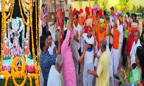 उमड़ा श्रद्धा का समंदर, सांवरिया सेठ मंदिर में जीवंत हुई ब्रज की लीला, ग्वालों ने लूटा अन्नकूट का महाप्रसाद