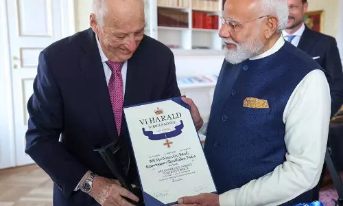 हर भारतीय को समर्पित: PM मोदी को नॉर्वे का सर्वोच्च नागरिक सम्मान मिला, अटूट दोस्ती की सराहना की